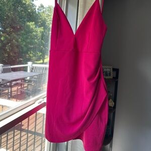 Boutique pink bodycon dress size L